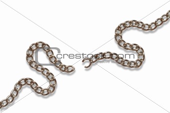 Torn chain