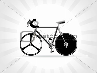 illustration of a modern racing bicycle