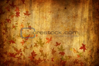 Mapple Leafs Autumn Background