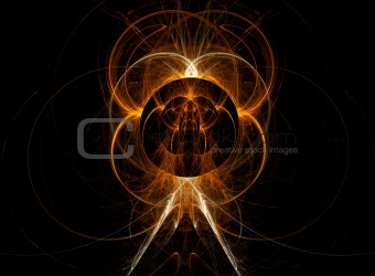 Abstract background with  flame.