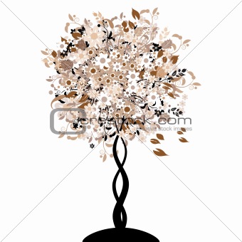 Bautiful floral tree