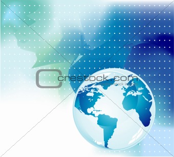 Business Earth Background