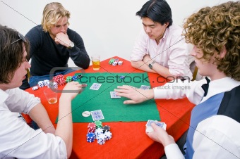 Private poker game