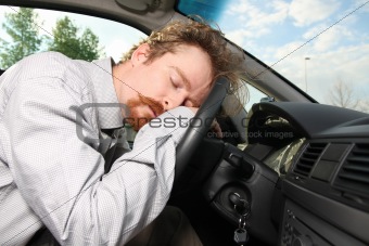 tired driver