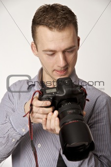 young photographer