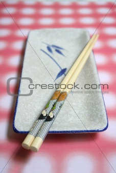 Japanese dish & chopstick
