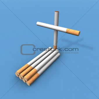 cigarette grave