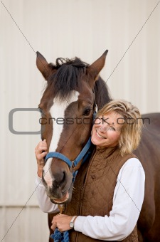 Woman With Her Horse