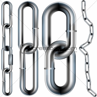 Chain link seamless vector