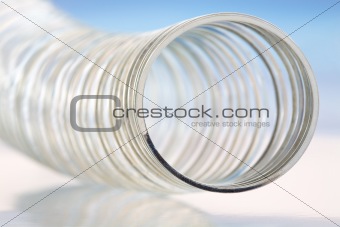Abstract of Steel Spring Toy
