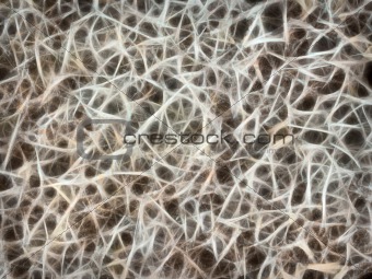 Abstract background from fractal chaos