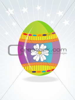 vector background with creative egg design3