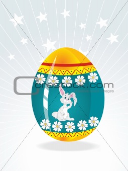 vector background with creative egg design4