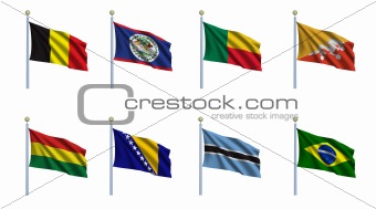 World Flag Set 3