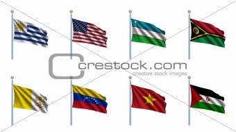 World Flag Set 25