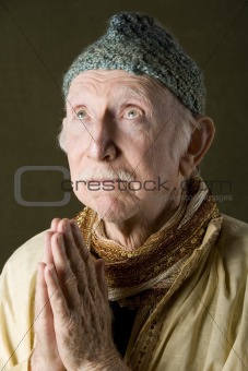 Praying Holy Man