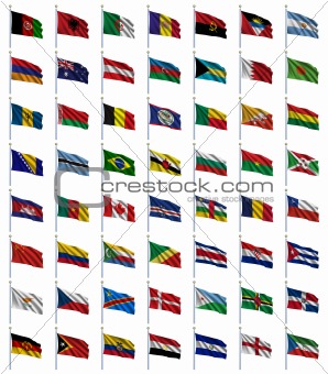 World Flags Set 1 of 4