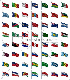 World Flags Set 3 of 4