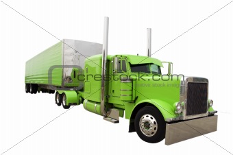 Green Super Truck