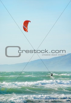 Kite Surfing in San Francisco