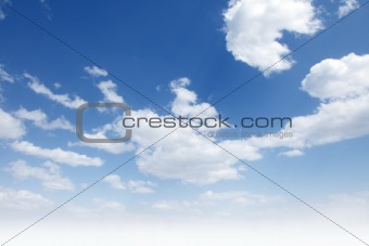 Clouds On A Blue Sky