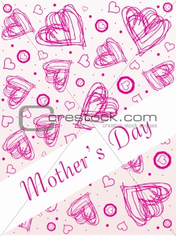 artistic pink love background