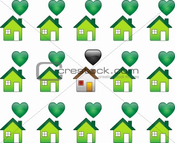 Regular House among ecological houses