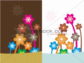 colorful floral background 