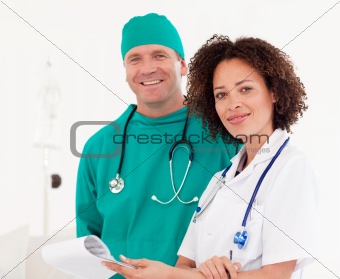 Portrait of Doctor and surgeon