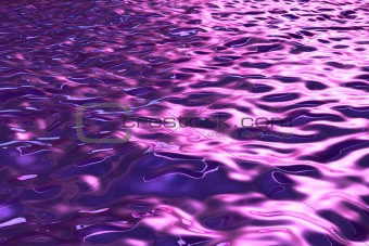 ocean of purple energy