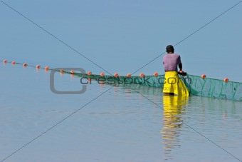Mozambican fisherman 
