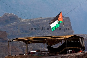 Tent in Petra - Jordan