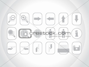 set of website icons