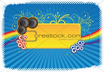colourful party background