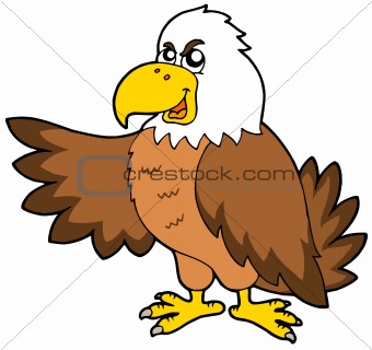 Cartoon eagle