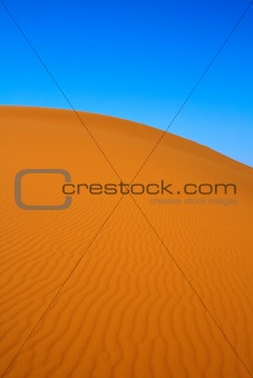 blissful view of sand dunes