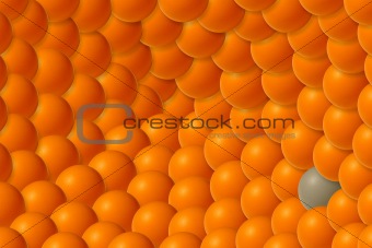 Abstract conceptual balls texture