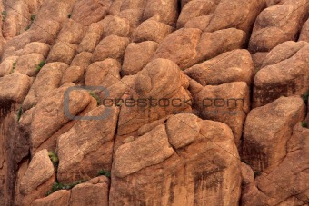 atypical oval rock formations