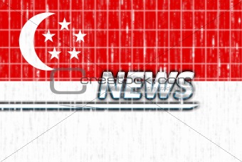 Flag of Singapore news