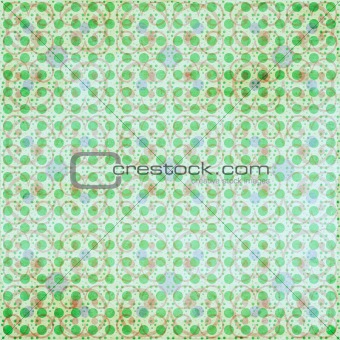 Grunge shabby retro dots pattern background