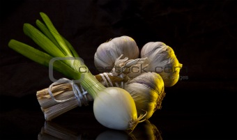 Garlic & Spring Onion