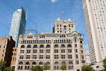 Windsor Station and skyscrapers