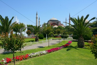 Hagia Sophia mosque, Istanbul, Turkey