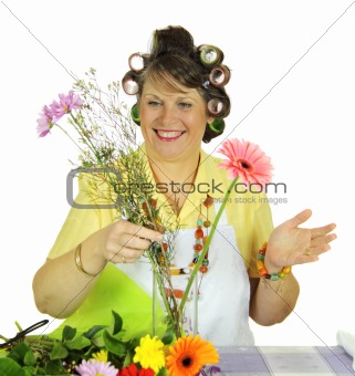 Flower Arranging Housewife