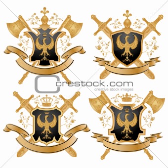 Vector coat of arms.