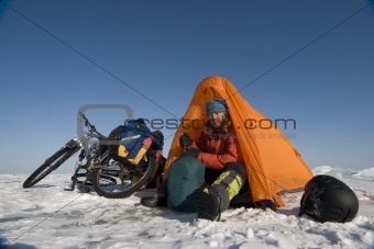 Ice camping