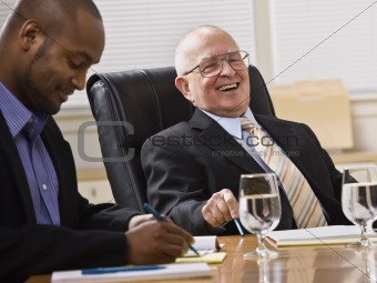 Men in Business Meeting