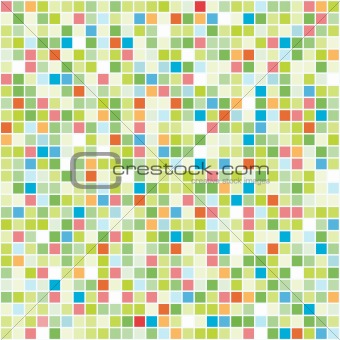 Vector Seamless Colourful Tiles. 