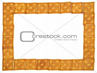 Border of crackers
