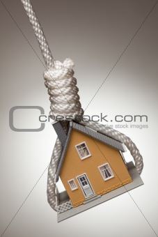 House Tied Up and Hanging in Hangman's Noose.